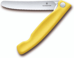Victorinox Swiss Classic tomatenmes inklapbaar - 11cm - kartel - geel