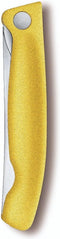 Victorinox Swiss Classic tomatenmes inklapbaar - 11cm - kartel - geel