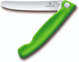 Victorinox Swiss Classic tomatenmes inklapbaar - 11cm - kartel - groen