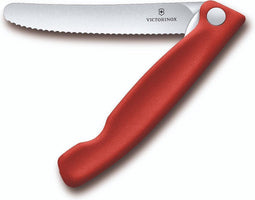 Victorinox Swiss Classic tomatenmes inklapbaar - 11cm - kartel - rood