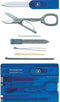 Victorinox SwissCard Classic - make-up- & manicurekoffer- Zwart Transparant ABS - 10 delig