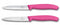 Victorinox SwissClassic Officemes - 2 Stuks: Glad en Kartel - Roze