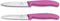 Victorinox SwissClassic Officemes - 2 Stuks: Glad en Kartel - Roze
