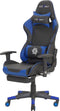 VICTORY - Gamestoel - Blauw/ Zwart - Kunstleer