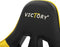 VICTORY - Gamestoel - Geel/ Zwart - Kunstleer