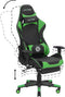 VICTORY - Gamestoel - Groen/ Zwart - Kunstleer