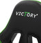 VICTORY - Gamestoel - Groen/ Zwart - Kunstleer