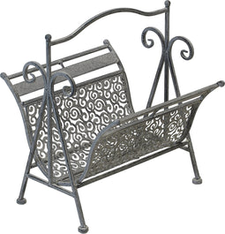 Vida la Viva krantenbak - metalen krantenbak - buiten - trendy - grey wash metaal