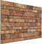 vidaXL - 10 - st - Wandpanelen - 3D - bruine - baksteen - EPS