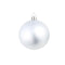 vidaXL - 100-delige - Kerstballenset - 3/4/6 - cm - zilverkleurig