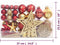 vidaXL - 108-delige - Kerstballenset - goud - en - rood