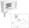 vidaXL 11-delige Zwembadskimmer 34.3x25x30.5 cm