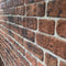 vidaXL 11 st Wandpanelen 3D donkerbruine baksteen EPS