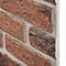 vidaXL 11 st Wandpanelen 3D donkerbruine baksteen EPS