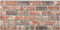 vidaXL 11 st Wandpanelen 3D donkerbruine en grijze baksteen EPS