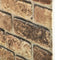 vidaXL 11 st Wandpanelen 3D donkerzandkleurige baksteen EPS