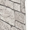 vidaXL 11 st Wandpanelen 3D grijze baksteen EPS