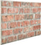 vidaXL 11 st Wandpanelen 3D rode baksteen EPS