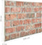 vidaXL 11 st Wandpanelen 3D rode baksteen EPS