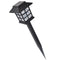 vidaXL 12-delige LED-tuinverlichtingsset solar met pin 8.6x8.6x38 cm