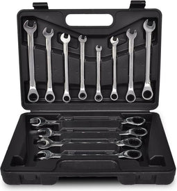 vidaXL - 12-delige - Ratelsleutelset