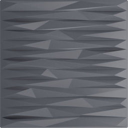 vidaXL - 12 - st - Wandpanelen - steen - 3 - m² - 50x50 - cm - XPS - grijs