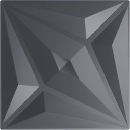 vidaXL - 12 - st - Wandpanelen - ster - 3 - m² - 50x50 - cm - XPS - grijs