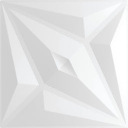 vidaXL - 12 - st - - Wandpanelen - ster - 3 - m² - 50x50 - cm - XPS - wit