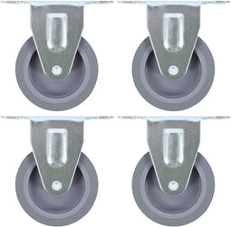 vidaXL - 12 - st - Wielen - vast - 75 - mm