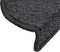 vidaXL - 15 - st - Trapmatten - 56x17x3 - cm - antraciet