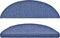 vidaXL - 15 - st - Trapmatten - 56x17x3 - cm - blauw