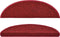 vidaXL - 15 - st - Trapmatten - 56x17x3 - cm - bordeauxrood