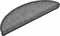 vidaXL - 15 - st - Trapmatten - 56x17x3 - cm - donkergrijs