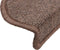 vidaXL - 15 - st - Trapmatten - 56x17x3 - cm - koffiebruin