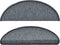 vidaXL - 15 - st - Trapmatten - 65x24x4 - cm - donkergrijs