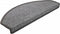 vidaXL - 15 - st - Trapmatten - 65x24x4 - cm - donkergrijs