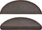 vidaXL - 15 - st - Trapmatten - 65x24x4 - cm - koffiebruin