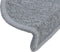 vidaXL - 15 - st - Trapmatten - 65x24x4 - cm - lichtgrijs