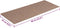 vidaXL - 15 - st - Trapmatten - zelfklevend - rechthoekig - 60x25 - cm - lichtbruin