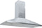 VidaXL 155970 Afzuigkap Eiland Zilver 297 m³/uur