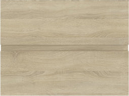 vidaXL - 2-delige - Badkamermeubelset - spaanplaat - sonoma - eikenkleurig