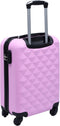vidaXL - 2-delige - Harde - kofferset - ABS - roze