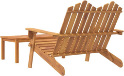 vidaXL - 2-delige - Loungeset - Adirondack - massief - acaciahout