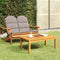 vidaXL - 2-delige - Loungeset - Adirondack - massief - acaciahout