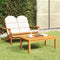 vidaXL - 2-delige - Loungeset - Adirondack - massief - acaciahout