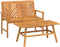 vidaXL - 2-delige - Loungeset - massief - acaciahout