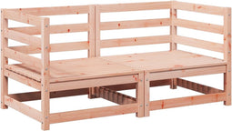 vidaXL - 2-delige - Loungeset - massief - douglas - vurenhout