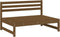 vidaXL - 2-delige - Loungeset - massief - grenenhout - honingbruin