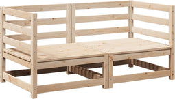 vidaXL - 2-delige - Loungeset - massief - grenenhout