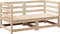 vidaXL - 2-delige - Loungeset - massief - grenenhout